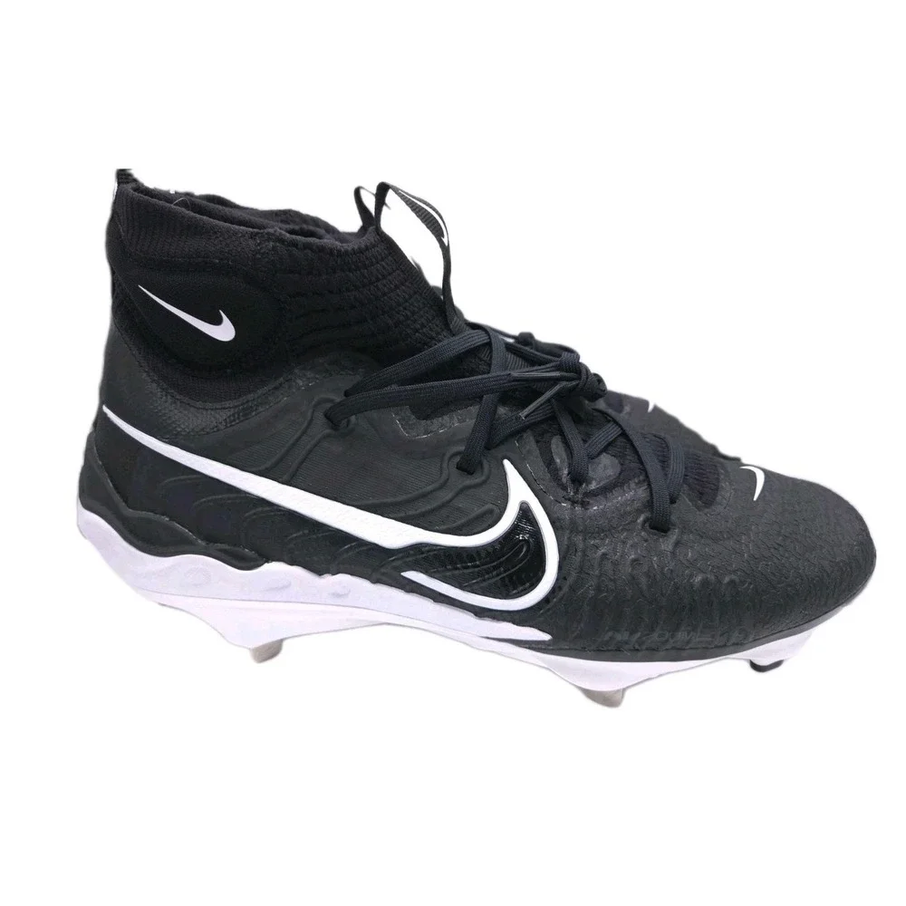 Nike Alpha Huarache NXT Baseball Metal Cleats‎ Black White DJ6517-001 Size 13